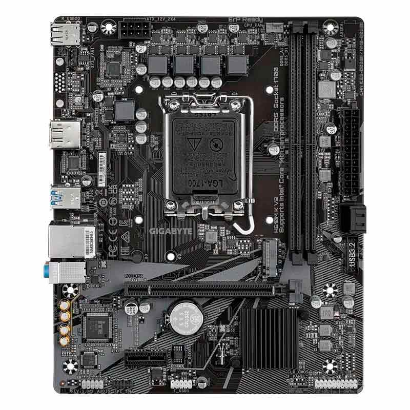 Motherboard Gigabyte H610M K V2 Socket LGA1700 12th, 13th y 14th